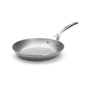 carbon-steel-frying-pan-fast-even-heating-naturally-non-stick-when-seasoned-durable-cookware